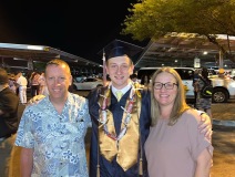 Trevor's graduation